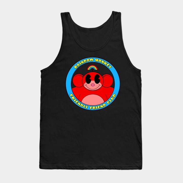 Rainbow Monkey Friend Friendly Club! Tank Top by alexhefe